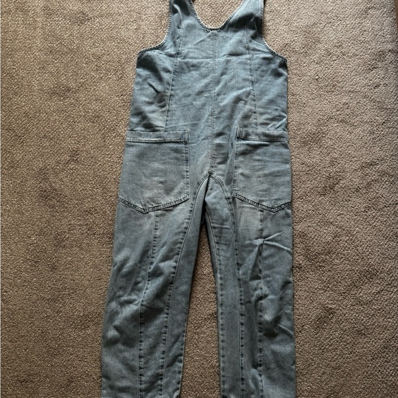 Free People high roller overalls - Picture 3 of 7